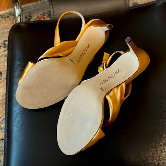 Satin Kitten Heels - Sole Society - Picture 5 of 10